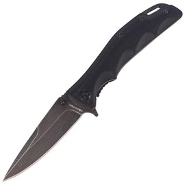Nóż FoxEdge Mandatory Fun G10 Black, Stone Washed PVD by Russ Kommer (FE-024)