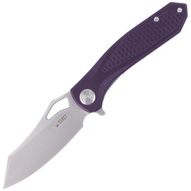 Nóż Kubey Knife Drake, Purple G10, Sandblast M390 by Maksim Tkachuk (KB310G)
