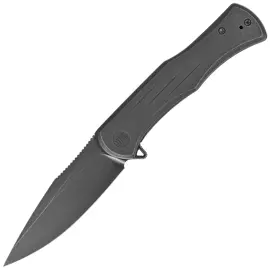 Nóż WE Knife Primoris Black Titanium, Black Stonewashed (20047A-3)