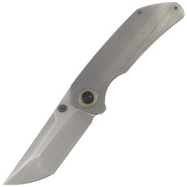 Nóż WE Knife Thug XL Gray Titanium, Gray Hand Rubbed CPM 20CV by Matthew Christensen (WE20028D-1)