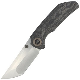 Nóż WE Knife Thug XL Shredded Carbon Fiber / Gray Titanium, Satin CPM 20CV by Matthew Christensen (WE20028E-1)