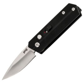 Nóż automatyczny CJH Herbertz Black G10, Satin 420 (55028)