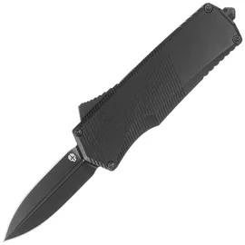 Nóż automatyczny OTF Tekto A5 Spry Mini D/E Black Aluminium, Black CPM S35VN