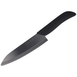 Nóż kuchenny Albainox ceramiczny Black 153 mm