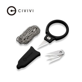 Nóż na szyję Civivi Quick Snip Black ABS/Rubber Coating, 6Cr13 (C22022A-1)