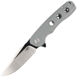 Nóż składany Bestech Arctic Grey G10, Black / Satin D2 (BG33C-1)