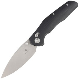 Nóż składany Bestechman Ronan Black G10, Stonewash 14C28N (BMK02D)