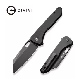 Nóż składany Civivi Nugz Black G10, Black Stonewashed 14C28N by Matthew Wehrwein (C23060-1)