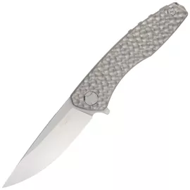 Nóż składany Herbertz Solingen Grey Titanium, Titanium Coating D2 (593013)