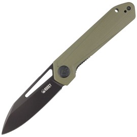 Nóż składany Kubey Royal Green G10, Dark Stonewashed D2 by Colin Maisonpierre (KU321F)