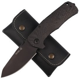 Nóż składany LionSteel TM1 Carbon Fiber, Black Sleipner by Molletta (TM1 CB)