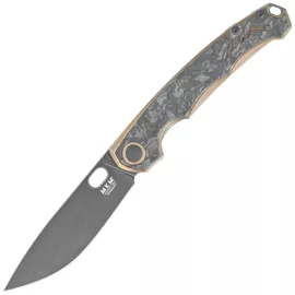 Nóż składany MKM Eclipse Bronze Titanium, Black Stonewashed MagnaCut by Jesper Voxnæs (MK EL-BRCFD)