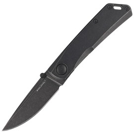 Nóż składany Real Steel LUNA Eco Black Steel, Blackwash K110 by Poltergeist Works (7083)