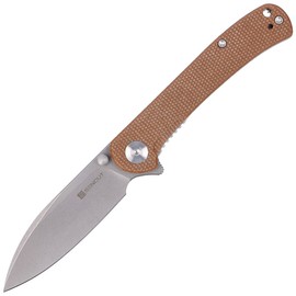 Nóż składany Sencut Scepter Brown Micarta, Stonewashed 9Cr18MoV (SA03D)