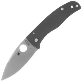 Nóż składany Spyderco Bodacious Black G10, Satin CPM S30V by Sal Glesser (C263GP)