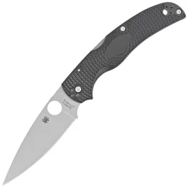 Nóż składany Spyderco Native Chief Black FRN, Satin CTS BD1N by Sal, Eric Glesser (C244PBK)