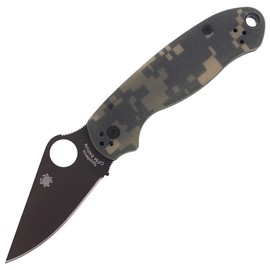 Nóż składany Spyderco Para 3 G-10 Digital Camo / Black Blade Plain (C223GPCMOBK)