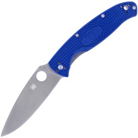 Nóż składany Spyderco Resilience Lightweight Blue CPM S35VN Plain (C142PBL)