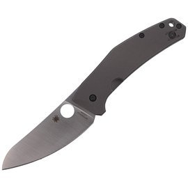 Nóż składany Spyderco SpydieChef Gray Titanium, Satin LC200N by Marcin Slysz (C211TIP)