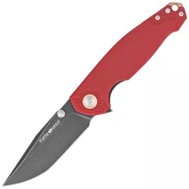 Nóż składany Viper Katla LE No 086/150 Red G10, Dark Stonewashed M390 by Jesper Voxnæs/Jens Ansø (V5984GR3D)