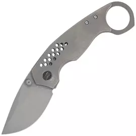 Nóż składany WE Knife Envisage Gray Titanium, Gray Stonewashed CPM 20CV by Tuffknives (WE22013-1)