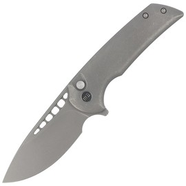 Nóż składany WE Knife Mini Malice Gray Titanium, Gray Stonewash CPM 20CV by Ferrum Forge (WE054BL-2)