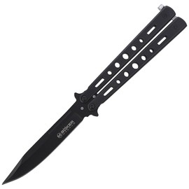 Nóż składany motylek Böker Magnum Balisong All Black (06EX402)