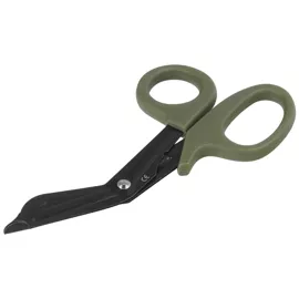 Nożyczki ratownicze Mil-Tec First Aid Scissors, Olive (16024101)