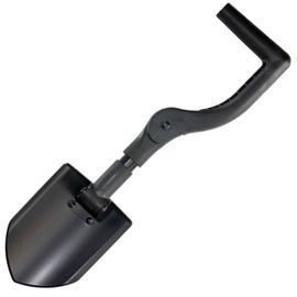 Saperka Fox Folding Spade Nylon/Fiberglass, Black Idroglider, Black Etui (FX-0171111/1)