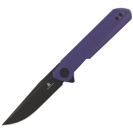 Nóż Bestechman Mini Dundee Purple G10, Black DLC D2 by Ostap Hel (BMK03J)