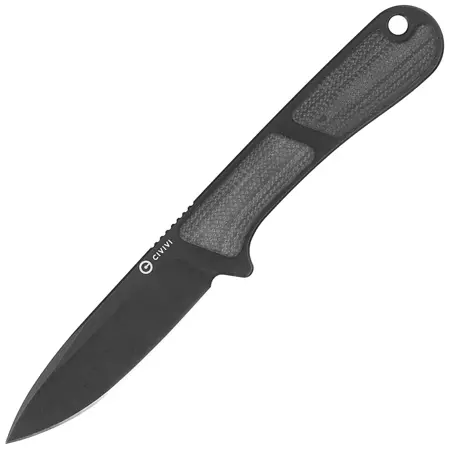 Nóż Civivi Mini Elementum Fixed Black G10, Black Nitro-V (C23010-1)