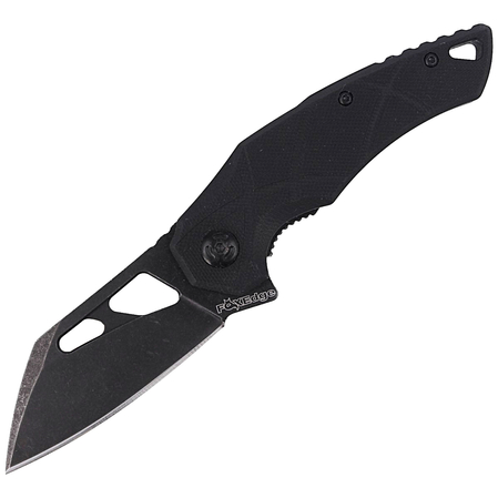 Nóż FoxEdge Atrax G10 Black, Black Stonewashed by Simonutti (FE-010)