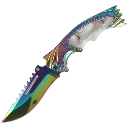 Nóż Herbertz Solingen Rainbow Titanium Folder (567312)