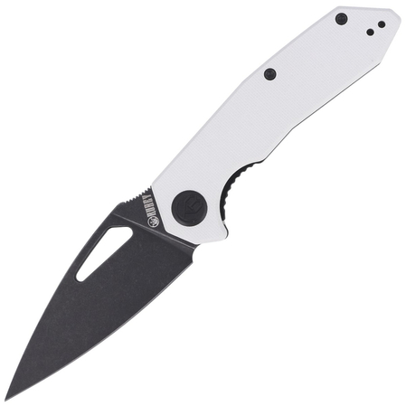 Nóż Kubey Knife Coeus, Ivory G10, Dark Stonewashed D2 (KU122F)