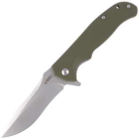Nóż Kubey Knife Nuovo, OD Green G10, Sandblasted (KU162C-1)