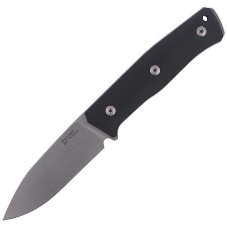 Nóż LionSteel Bushcraft G10 Black, Satin Blade (B35 GBK)