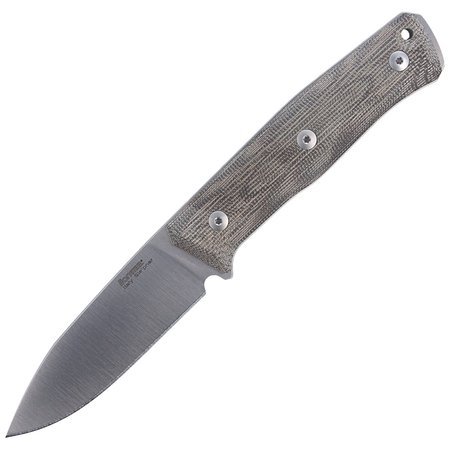 Nóż LionSteel Bushcraft Green Canvas / Satin Blade (B35 CVG)