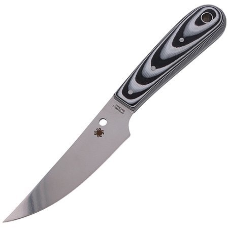 Nóż Spyderco Bow River G-10 Black-Gray, Plain 8Cr13MoV (FB46GP)