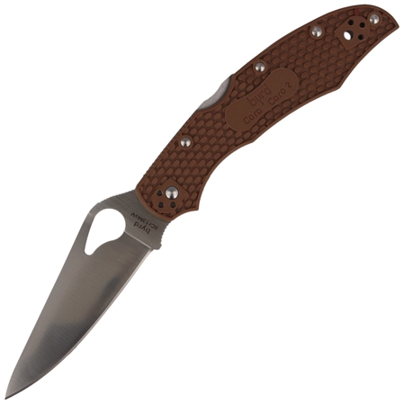 Nóż Spyderco Byrd Cara Cara 2 FRN Brown, Plain (BY03PBN2)