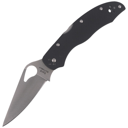 Nóż Spyderco Byrd Harrier 2 G-10 Black, Plain (BY01GP2)