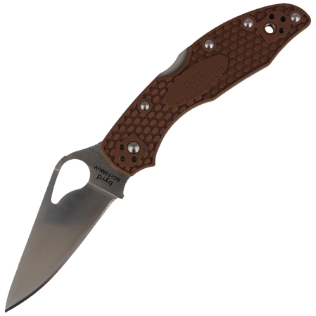 Nóż Spyderco Byrd Meadowlark 2 FRN Brown, Plain (BY04PBN2)