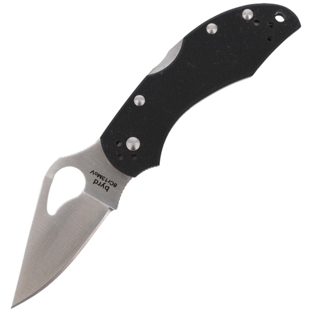 Nóż Spyderco Byrd Robin 2 G-10 Black, Plain (BY10GP2)