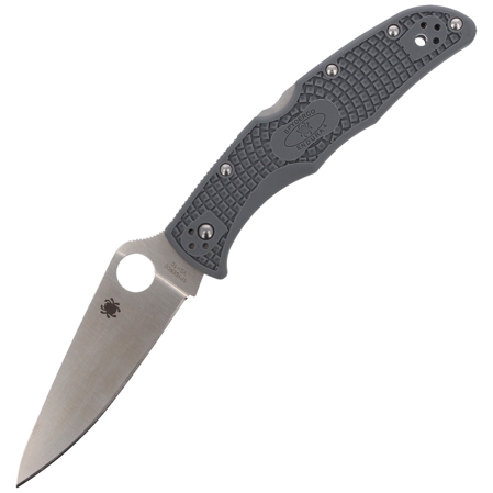 Nóż Spyderco Endura 4 FRN Gray Flat Ground Plain (C10FPGY)