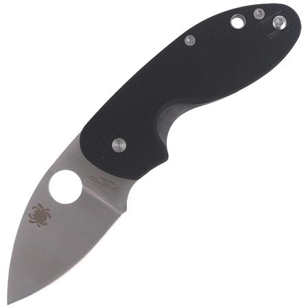 Nóż Spyderco Insistent G-10 Black Plain (C246GP)