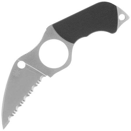 Nóż Spyderco Swick 5 Large Black G10, Satin LC200N by Sal Glesser (FB14S5)