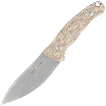 Nóż Viper Nordlys Natural Micarta Canvas, Stonewashed N690 by Jens Ansø (VT4044CN)