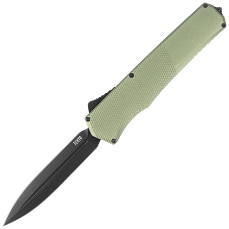 Nóż automatyczny OTF Tekto A5 Spry D/E OD Green Aluminium, Black S35VN (A5R_T6OD_S35BK3_A1)