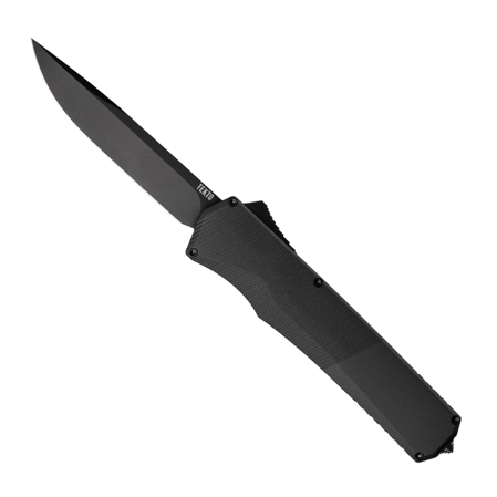 Nóż automatyczny OTF Tekto A5 Spry D/P Black Aluminium, Black CPM S35VN (A5R_T6BK_S35BK1_A1)