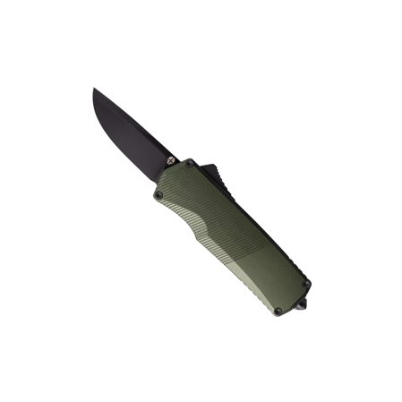 Nóż automatyczny OTF Tekto A5 Spry Mini D/P OD Green Aluminium, Black S35VN (A5S_T6OD_S35BK1_A1)