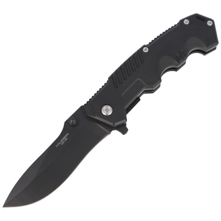 Nóż półautomatyczny Herbertz Solingen Black Aluminium, Black AISI 420 (206911)